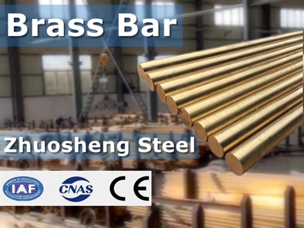 C38000 C36000 Soild Copper Brass Bar Brass Metal Rod Copper Alloy Square Round Hexagon Bars